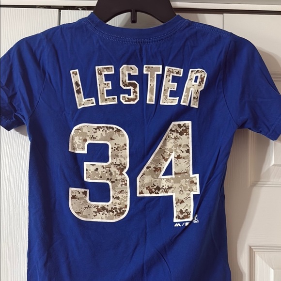 Majestic Blue Chicago Short Sleeve Tee - Picture 3 of 3